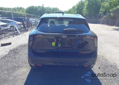 2025 Nissan Kicks Sr Intelligent Awd from USA, damaged, VIN 3N8AP6DB5SL349499